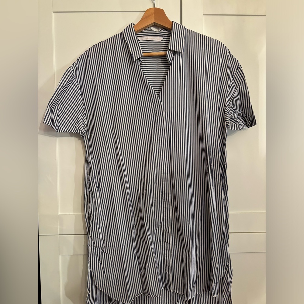 Striped Zara Midi Dress. (Size Small)